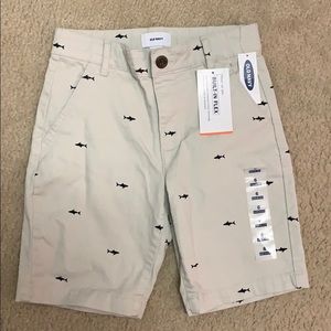 Boys shark shorts